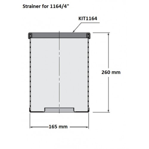 Sea Water Strainer Basket Made for Guidi – Yacht Gurus, inc