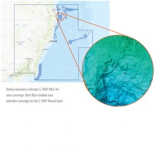 M-AU-Y661-MS Malacoota to Brisbane Reveal Chart Card 