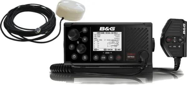 B&G - V60-B DSC VHF Marine Radio with Built in Transponder AIS system & External GPS Antenna