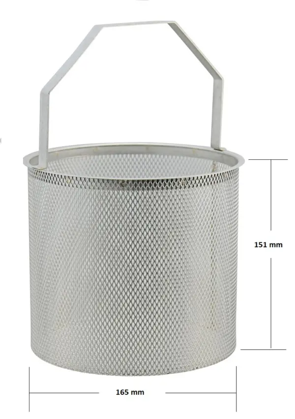 Guidi Stainless steel 316 strainer basket for water strainer- KIT1162CE011 3 inch