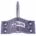 18.14 - 8mm Bottom Transom Pintle 4-Hole Mounting