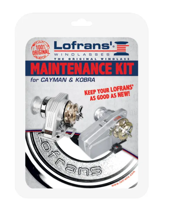 Lofrans Maintenance Kit for Cayman and Kobra Horizontal Windlass