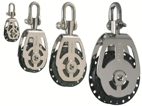 High Load - Single Block with Adjustable Swivel Shackle