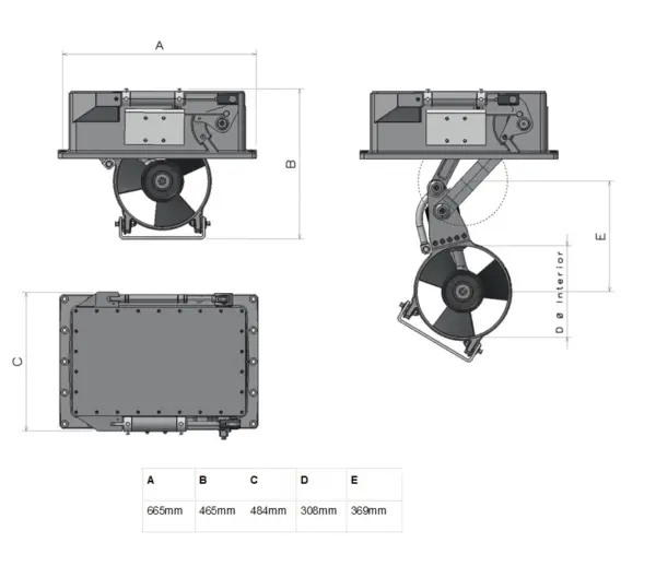 Max Power R300 - Hydraulic Retractable Thruster - Image 2