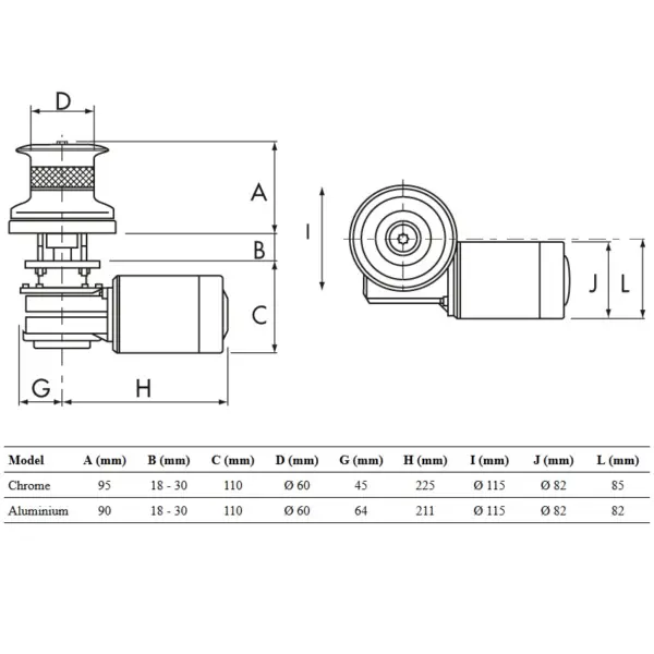 Lofrans T500 Wrapping Capstan